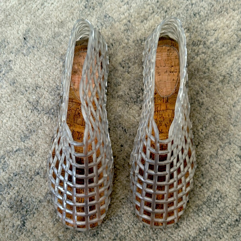 Clear jelly flats